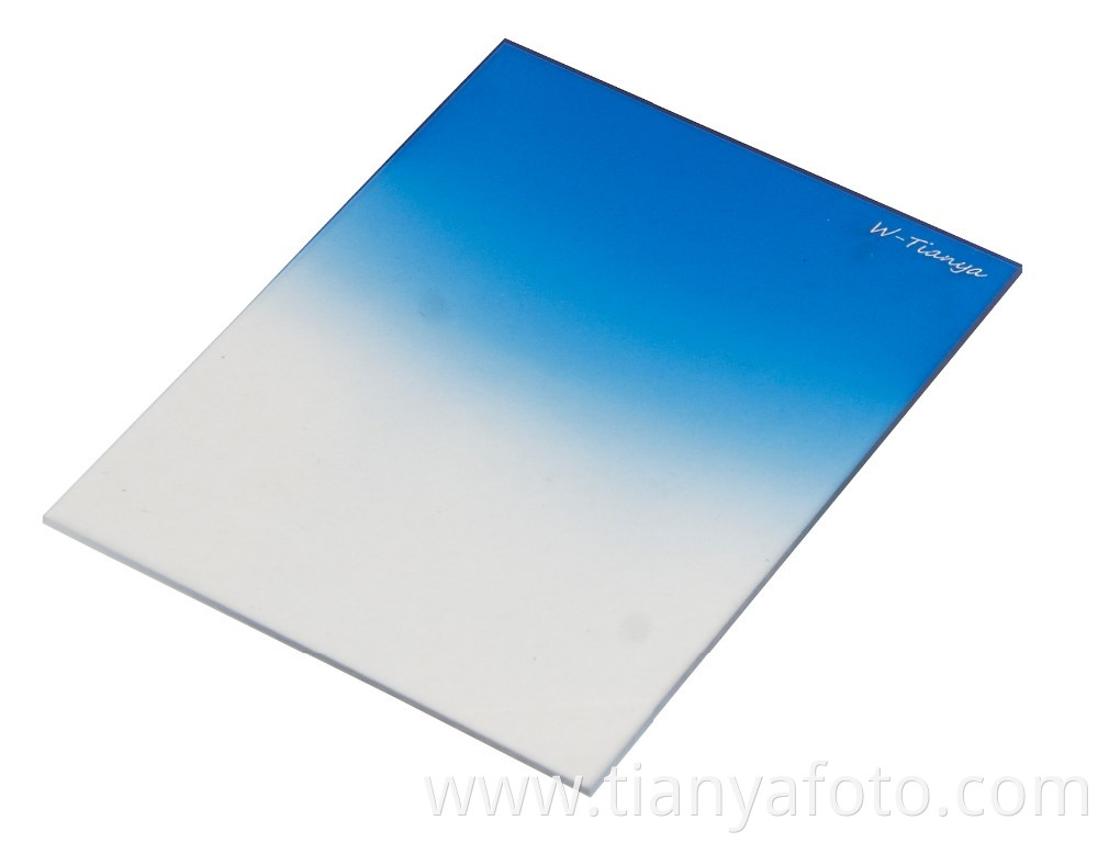 100*130mm camera lens square graduated filter for cokin Z Series